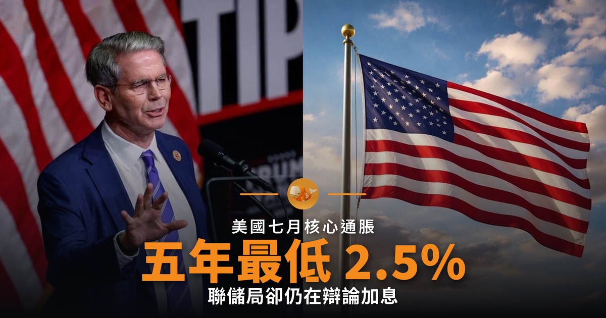核心通脹 2.5% 五年最低 聯儲局仍在辯論加息