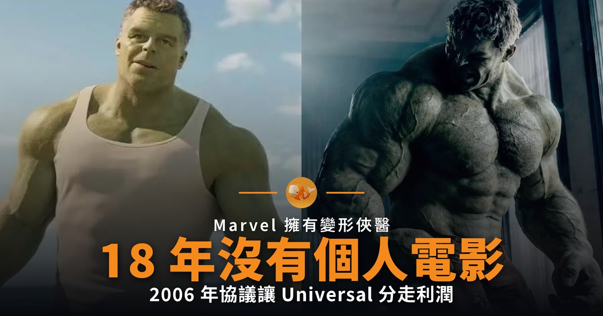 變形俠醫 18 年沒有個人電影 卡在發行合約
