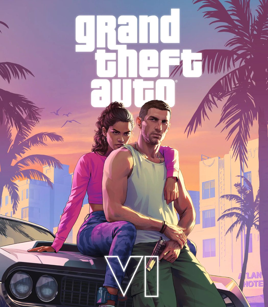 《Grand Theft Auto VI》官方主視覺