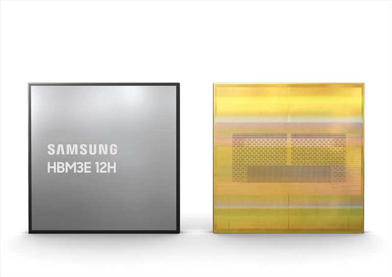 三星 36GB HBM3E 12H 記憶體