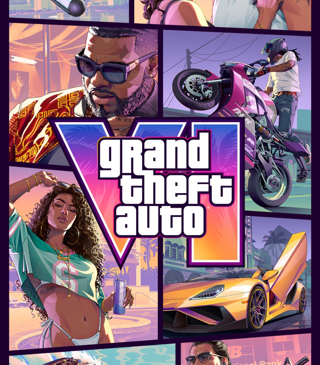 Grand Theft Auto VI 官方主視覺