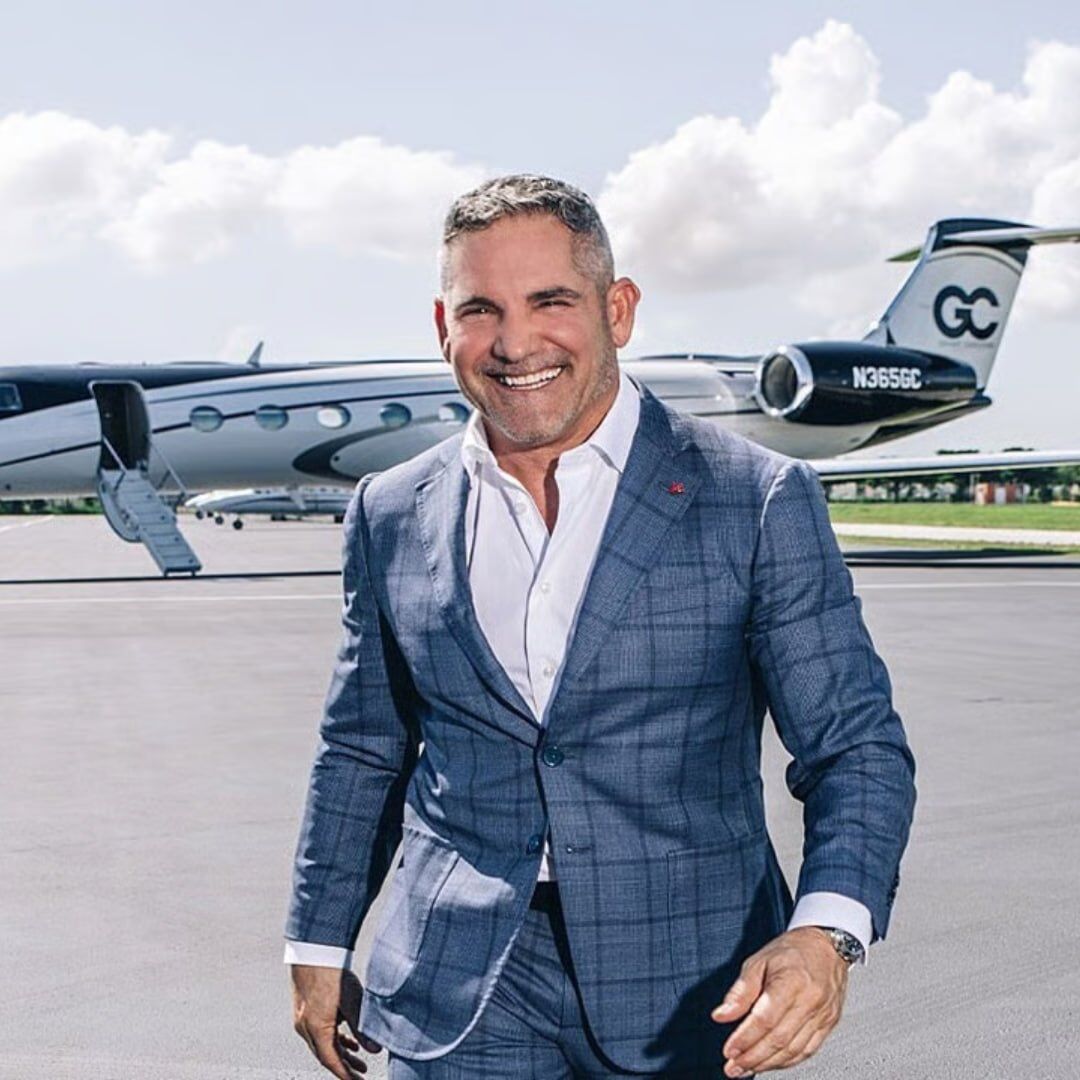 Grant Cardone 與其私人飛機