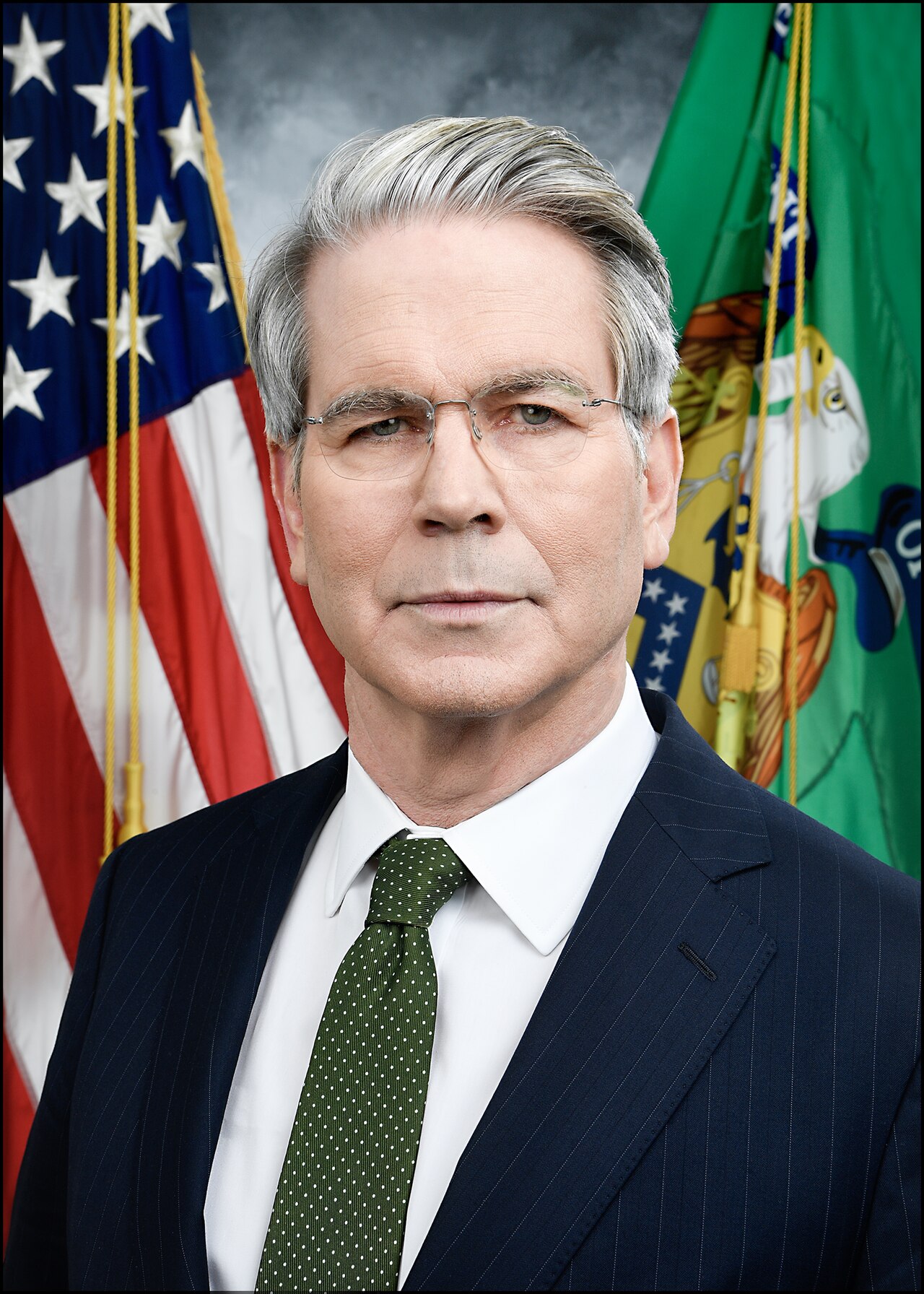 美國財政部長 Scott Bessent 的官方肖像