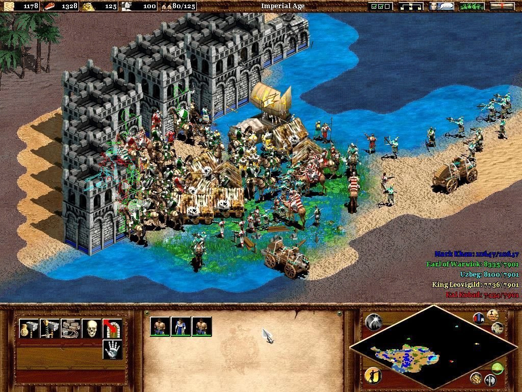 Age of Empires II 帝皇時代攻城戰