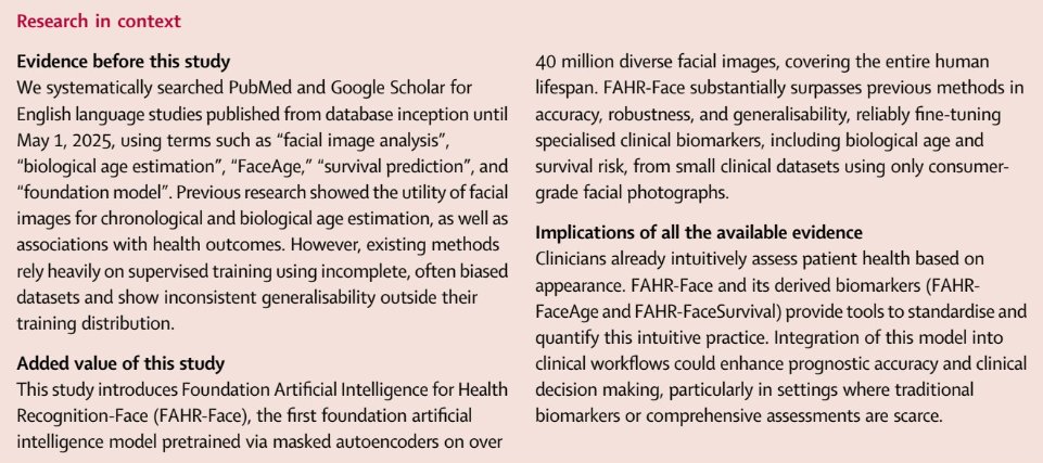 The Lancet Digital Health 論文中的「Research in context」欄