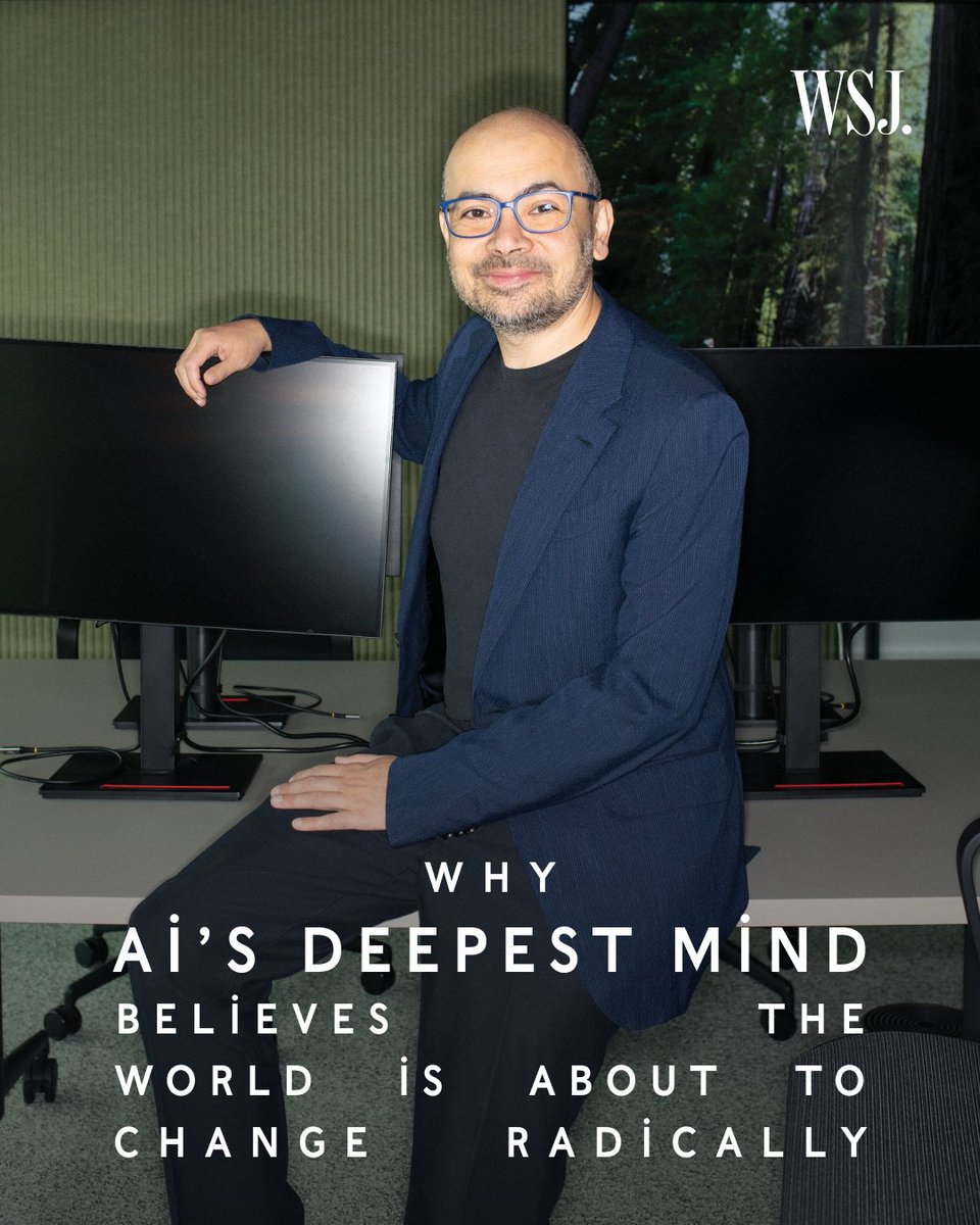 WSJ. Magazine 專訪 Demis Hassabis 的配圖