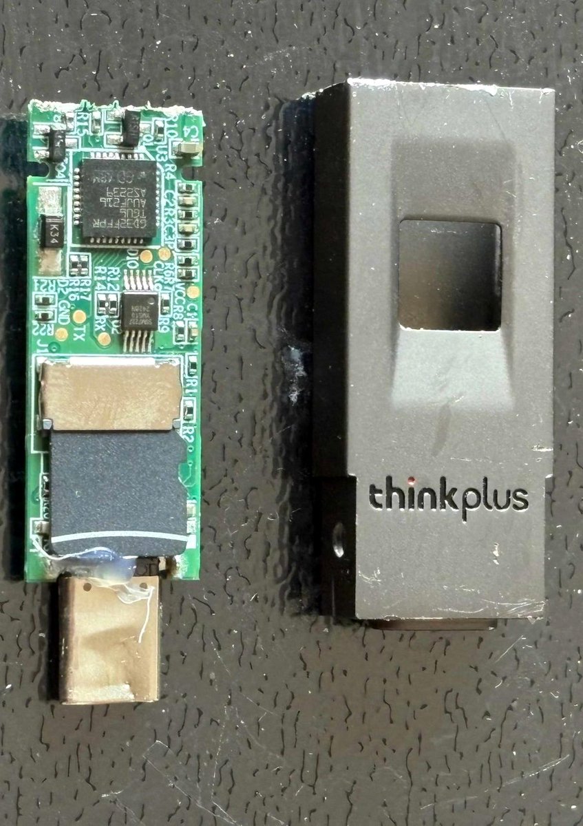 拆開的 ThinkPlus FU100