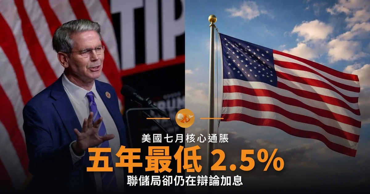 核心通脹 2.5% 五年最低 聯儲局仍在辯論加息