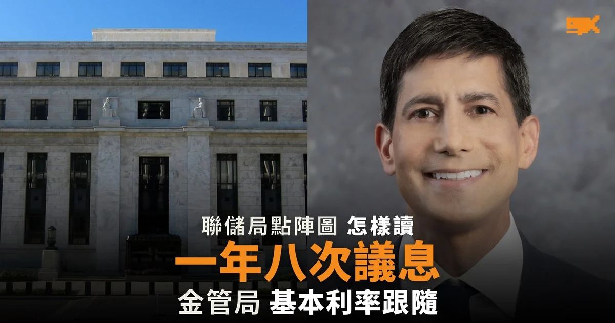 聯儲局議息與點陣圖:怎樣讀、怎樣影響香港
