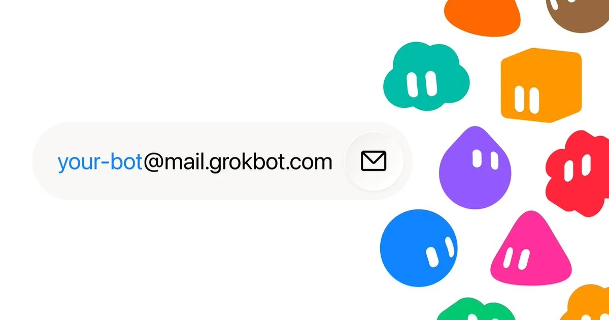 Grok Bot 有了自己的電郵 可代用戶註冊及約時間